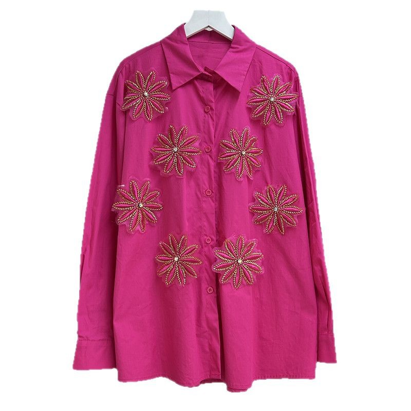 Blouses Women Shirt Vintage Tu - огляд і ціна Embroidery Online