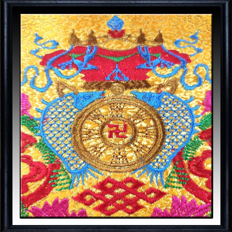 42CM Double Embroidery Satin F - огляд і ціна Embroidery Bag