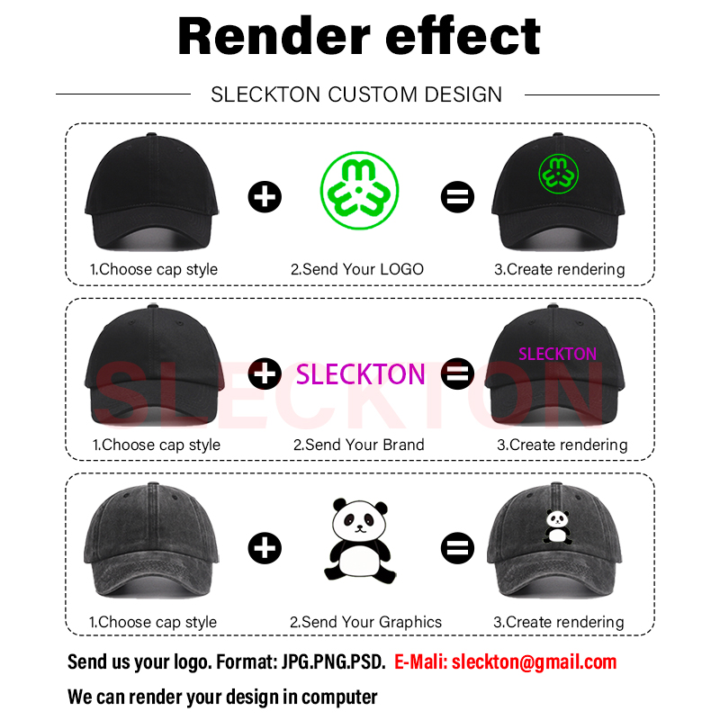 SLECKTON Logo Custom Baseball  - огляд і ціна Embroidery Design Logo