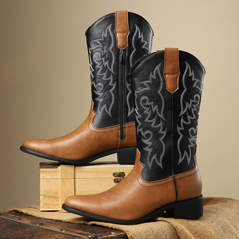NEW Men High Boots Embroidery  - огляд і ціна Embroidery Garments