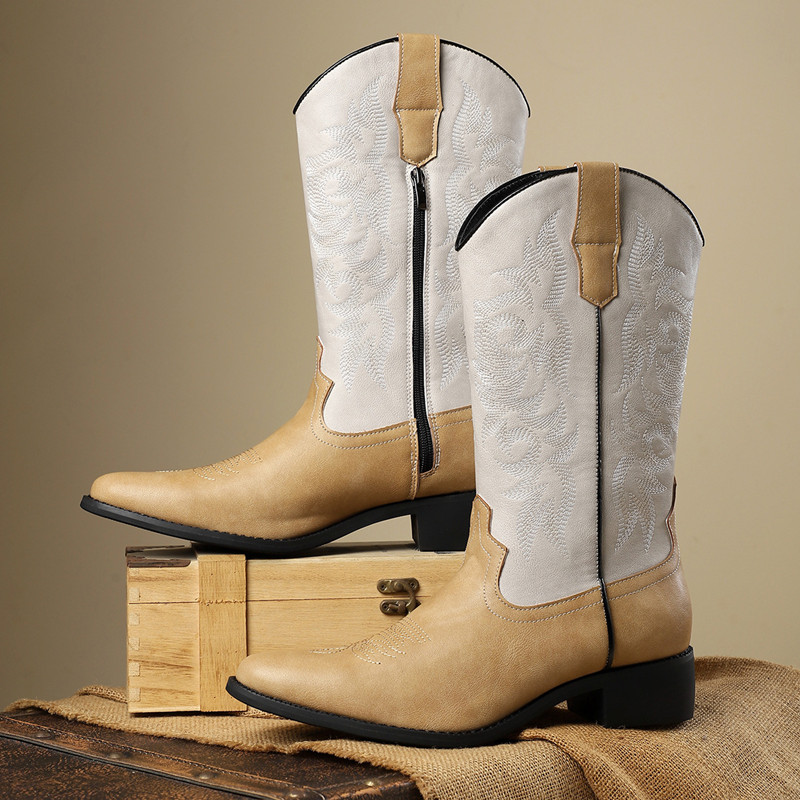 NEW Men High Boots Embroidery  - огляд і ціна Embroidery Garments